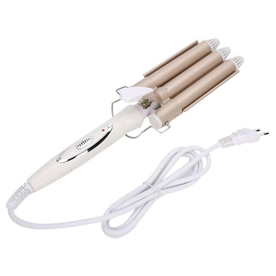 Потрійна плойка хвиля для волосся Geemy GM 1988 / Стайлер для завивки локонів | Зображення 5