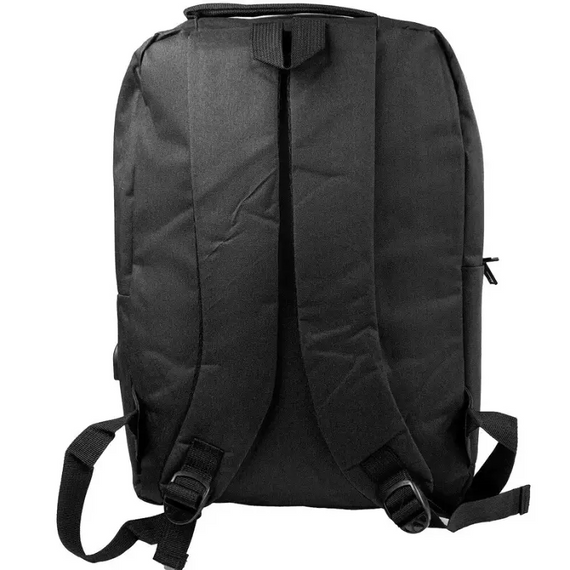 Чоловічий універсальний рюкзак BAG, чорний із виходом USB | Зображення 3