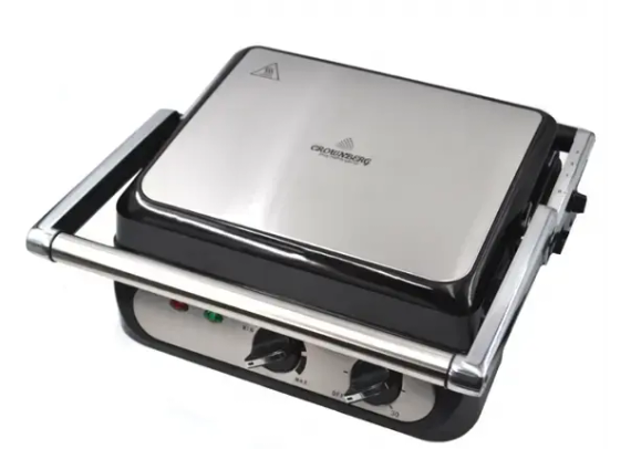Притискний контактний електричний гриль Crownberg CB 1042