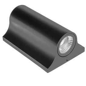 Подсветка LED фасадная IP65 AL-231/2х3W NW COB BK