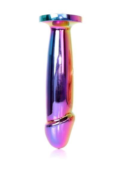 Анальная пробка - Jewellery Multicolour Penis Plug Clear M Sex Aura | Зображення 5