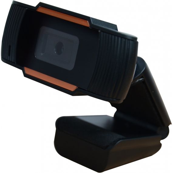 Веб-камера Okey HD 720P Black/Orange (WB100) | Зображення 3