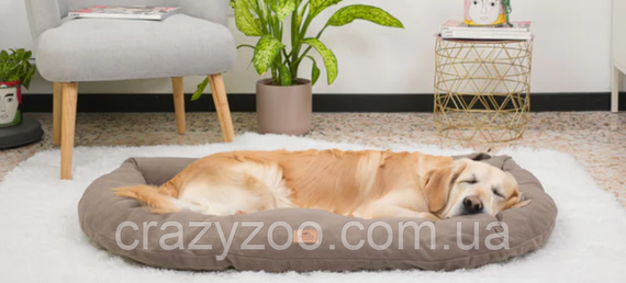 Подушка для собак та кішок Ferplast Relax 100/12 Microfleece коричнева 83310021 | Зображення 2