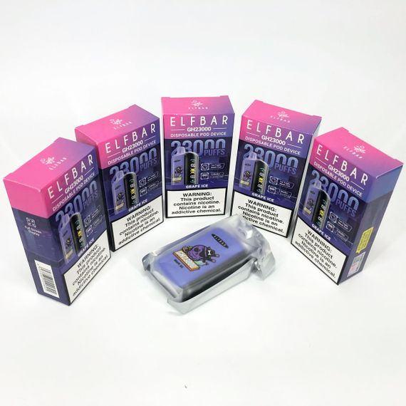 ELF BAR GH 23000 смак Виноград (Grape Ice) | Зображення 2