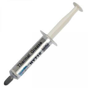 Паста термопровідна HY-710 2g, шприц, Grey, > 3, 17W / m-K, <0.067 ° C-in² / W, -30 ° ≈240 °, OEM Q40