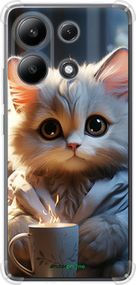Чохол на Xiaomi Redmi Note 13 4G Білий кіт "5646sp-3654-2448"