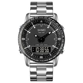 Годинник S2kmei 1898SIBK Silver-Black