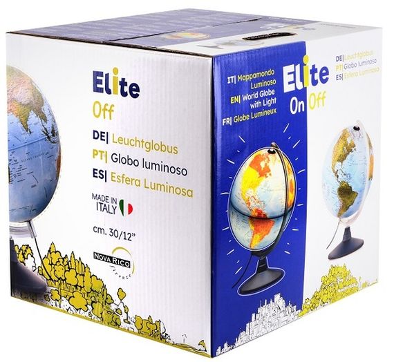 Глобус Tecnodidattica ELITE 30 см з підсвіткою (українська мова) | Зображення 8