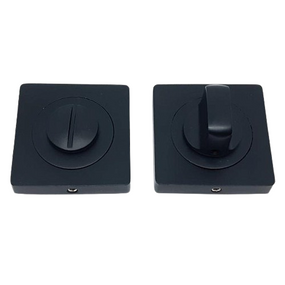Накладка на фіксатор поворотна BK 0605 AL Black Mat KEDR