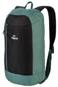 Небольшой городской рюкзак 10L Crivit Mini черный с зеленым