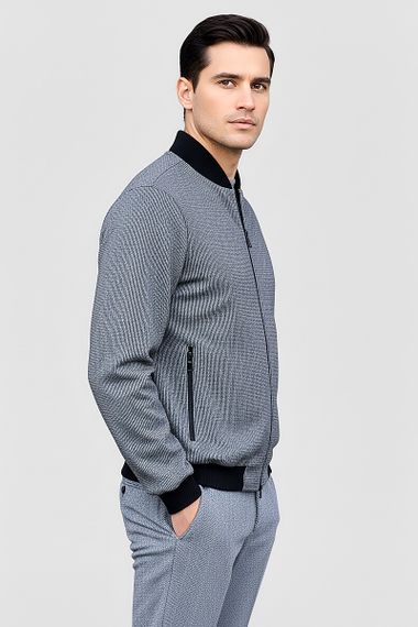 Чоловіча Куртка Sun`s House  розмір: 48 Сірий (арт. AP-2502-C-grey-check) | Зображення 2