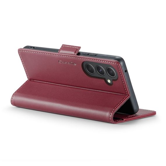 Шкіряний чохол-книжка Retro Case для Samsung Galaxy A54 колір Червоний | Зображення 3