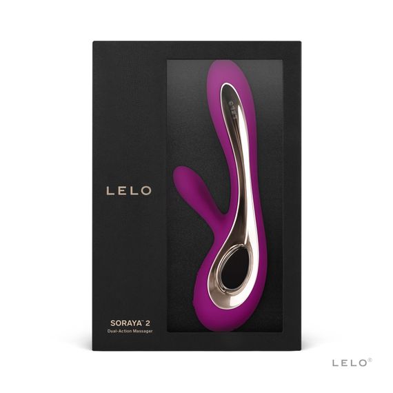 Вібратор-кролик LELO Soraya 2 Deep Rose, 12 режимів вібрації, до 4 годин роботи | Зображення 2