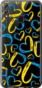 Чехол на Huawei Honor 8X Сердца UA "5292u-1596-17620"