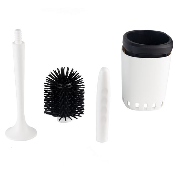 Щітка для унітазу Aquaticaна вакуумній присосці s42 92×179×410мм (9784298) | Зображення 4