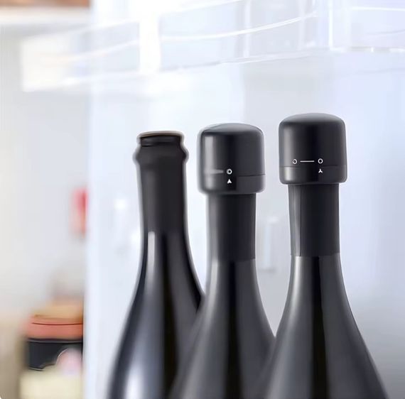 Багаторазова вакуумна пробка для вина, міні стопер | Зображення 3