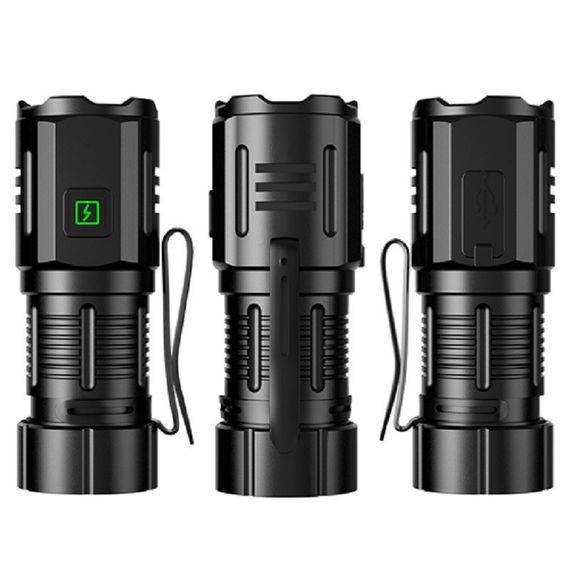 Ліхтар F30-3XPG з індикацією заряду, ЗУ Type-C, чохол, магніт XPRO (47149-30_223) | Зображення 4