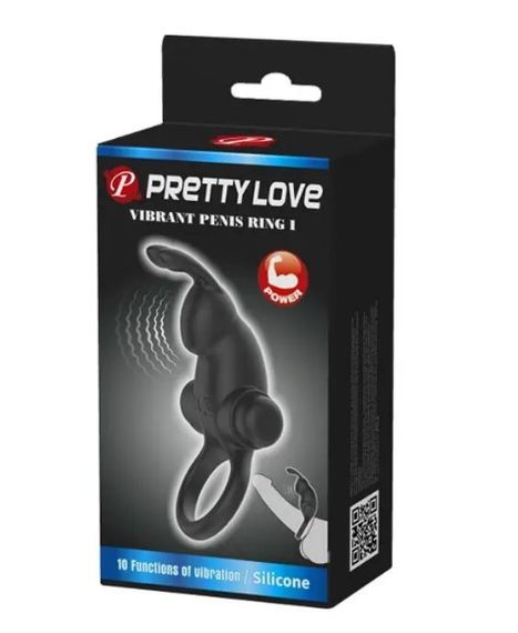 Кольцо эрекционное серии Pretty Love " Vibrant penis ring I " sexstyle | Зображення 1