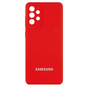 Чехол Silicone Cover Full Camera (AA) для Samsung Galaxy A13 4G Full camera, Червоний / Red