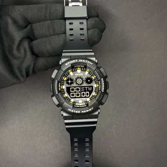 Чоловічий годинник Skmei 1857RD Black-Red | Зображення 6