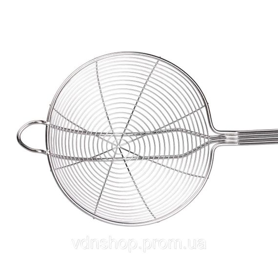 Шумівка з нержавіючої сталі Ø 16 см для фритюру з довгою ручкою HP-19-16-16CM | Зображення 3