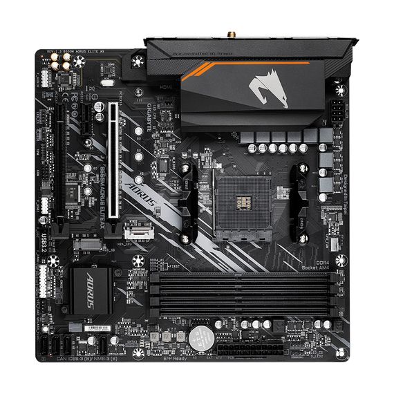 Материнская плата GIGABYTE B550M AORUS ELITE AX | Зображення 2