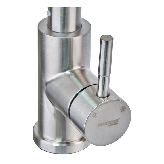 Смеситель кухонный с выдвижной лейкой Mixxus SUS 014-B (SS0023) | Зображення 2