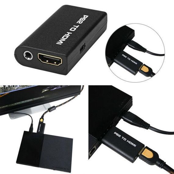 Конвертер Sony PlayStation 2 - HDMI, видео, аудио, адаптер | Зображення 1