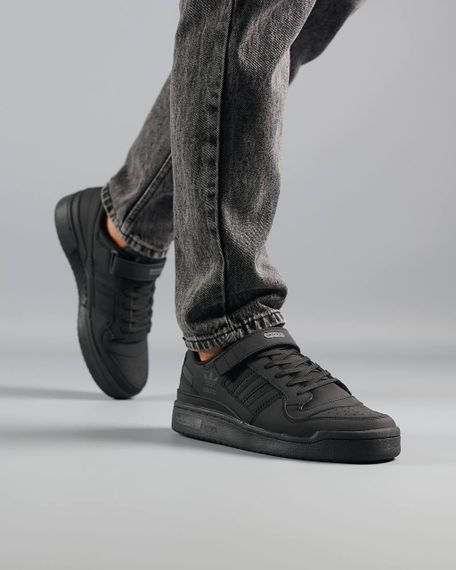 Чоловічі кросівки A-s Forum 84 Low  Black Matte , В'єтнам