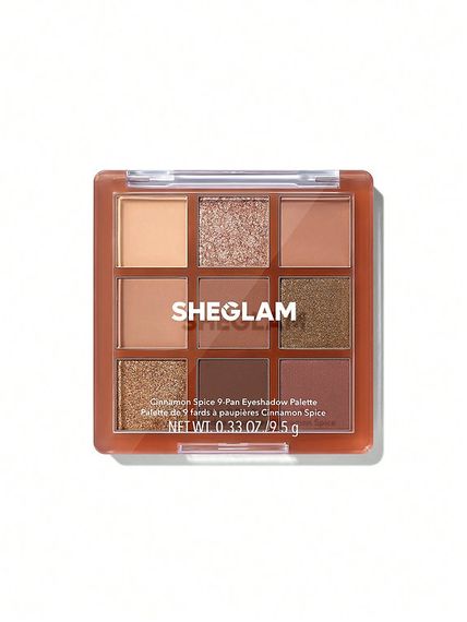 Палетка тіней Sheglam 9-Pan Eyeshadow Palette - Cinnamon Spice (9.5 g)