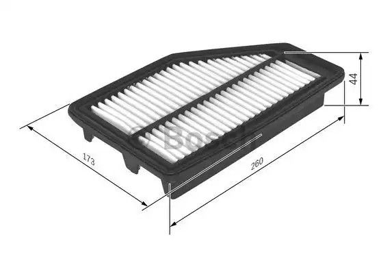 Фільтр повітряний HONDA CR-V, BOSCH (F026400295) | Зображення 4