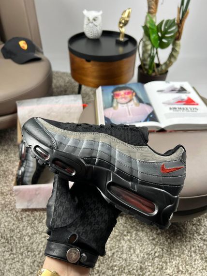 Кросівки  N1k2 M Air Max 95 PRM Black Grey Orange весна / літо / осінь A3591 42 26,5 | Зображення 4
