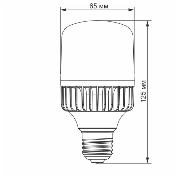 Світлодіодна лампа VIDEX A65 20W E27 5000K (VL-A65-20275) | Зображення 3