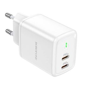 Сетевое зарядное устройство для BOROFONE BN9 Reacher PD35W dual port(2C)