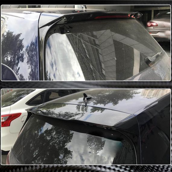 Спойлер V4 (для GTI/R HB, Карбон) для Volkswagen Golf 7/E-Golf 2012-2020 гг | Зображення 2