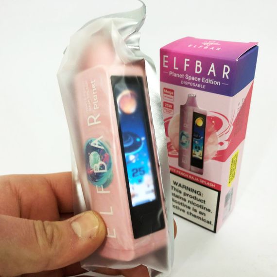 ELF BAR Planet 25000. Білий Персик Баха (White Peach Baja Splash) | Зображення 3