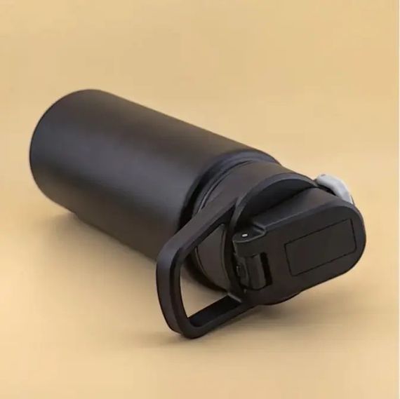Термопляшка Kamille KM2176 600 мл чорна | Зображення 3