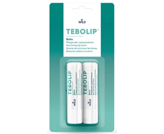 Бальзам для губ Dr. Wild TEBOLip Balm з олією чайного дерева (Melaleuca Alternifolia), 2 x 5 г