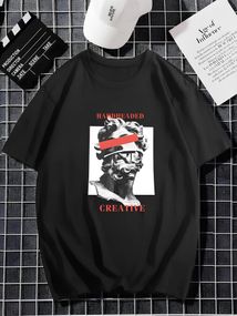 Футболка з ДТФ принтом (оверсайз)