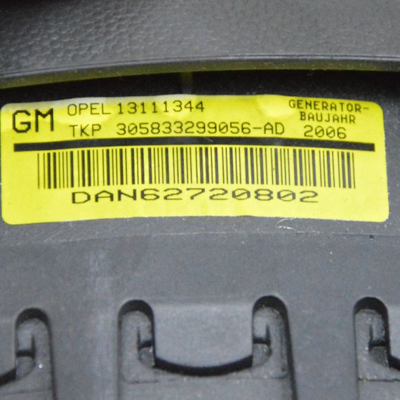 Подушка безпеки руля керма Opel Astra H Zafira B AirBag Опель Астра Зафіра 13111344 | Зображення 3