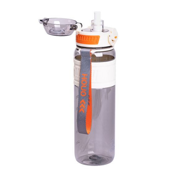 Пляшка для води Houo спортивна 1 літр з фліп кришкою біла HP-14-33W | Зображення 2