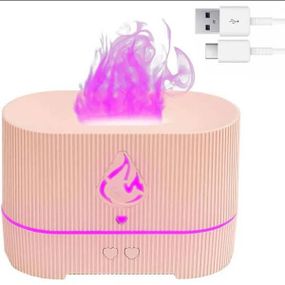 Зволожувач повітря з підсвічуванням Aroma Diffuser UV-2/FT-1923 Персиковий