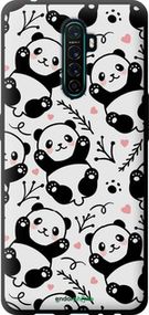 Чохол на Oppo Reno Ace Панди "4318b-1964-2448"