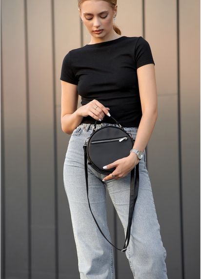 Жіноча кругла сумка Sambag Bale MZN 20 х 20 х 10 см (52200714) | Зображення 2