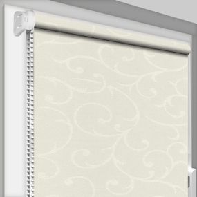 Рулонная штора Rolets Акант 1-2236-800 80x170 см открытого типа Пудровая