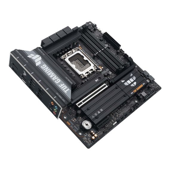 Материнcкая плата ASUS TUF GAMING B860M-PLUS s1851 B860 4xDDR5 M.2 DP HDMI USB Type-C mATX 90MB1JW0-M0EAY0 | Зображення 3