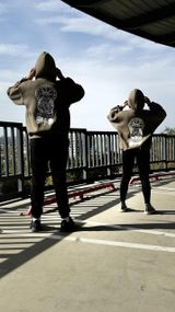 Худі мілітарі хакі смерть зачекає