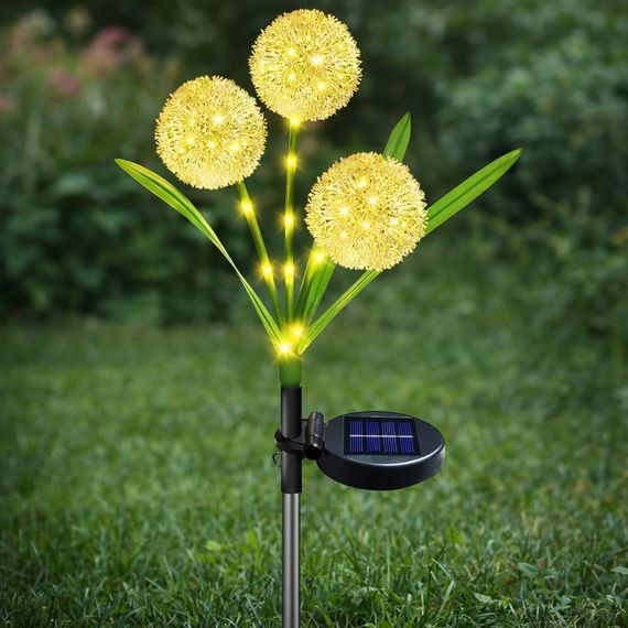 Садовий ліхтар на сонячній батареї Кульбаби Dandelion Garden Lights | Зображення 7
