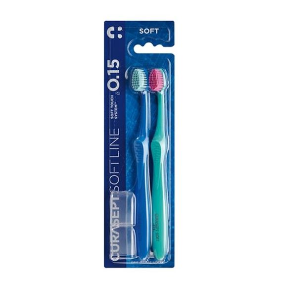 Набір зубних щіток Curasept SOFT TOOTHBRUSH, SOFT 0,15 - BIPACK