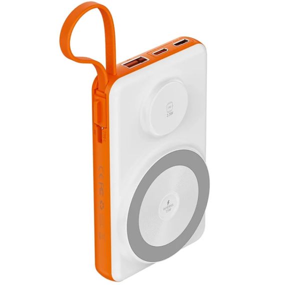 Портативное ЗУ Power Bank WIWU Wi-P007 2 in 1 c БЗУ 10000 mAh | Зображення 4